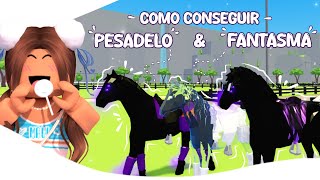 COMO CONSEGUIR O CAVALO PESADELO E O CAVALO FANTASMA NO HORSE VALLEY (ATUALIZADO 2024)!