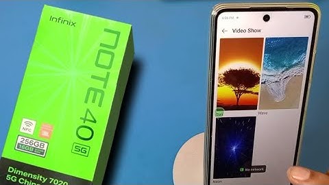 infinix Note 40 5G: Set incoming call wallpaper - How to change incoming call wallpaper on infinix