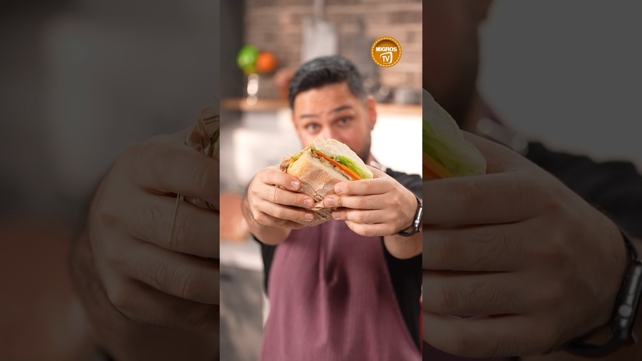 Sebzeli Cheddar Peynirli Sandviç Tarifi #asmr #sandwich