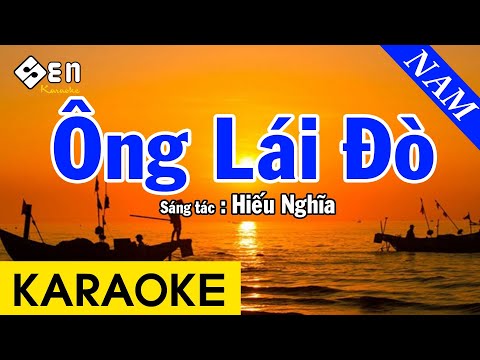 Karaoke Ông Lái Đò - Beat Chuẩn TRƯỜNG VŨ (Tone Nam)