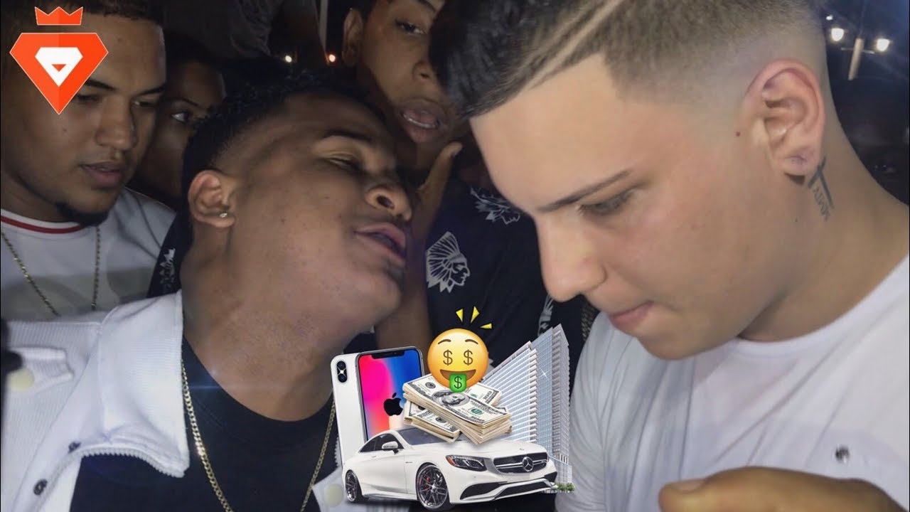 EL QUE TENGA MAS!! Klasico KND Vs El Profeta RD 🔥💸 (Picante) Batalla de Freestyle En Guibia