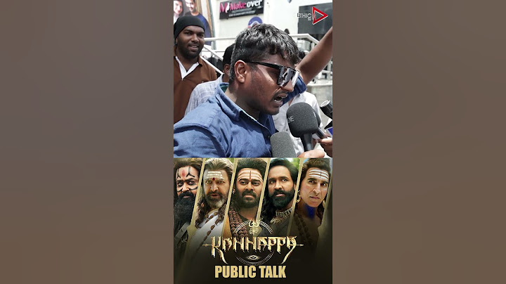 Kannappa Public Talk Part -12 | Kannappa Public Review Telugu | Prabhas | Manchu Vishnu | Mohan Babu