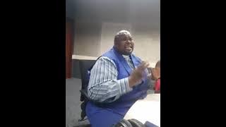 The Late Dr Rev Nkomfa Preaching