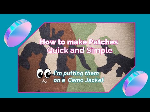 How To Sew A Patch On A Nylon Jacket - The Creative Folk