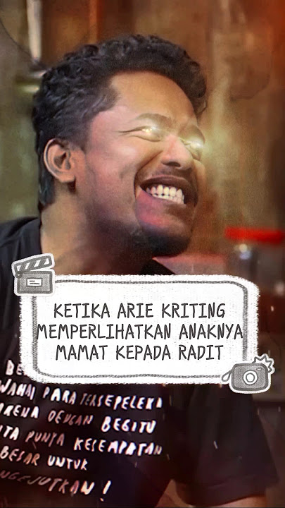 INILAH SOSOK ASLI ANAKNYA MAMAT!!!  #radityadika #ariekriting #kaksproduction