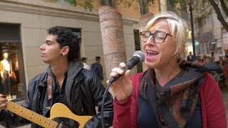 Street Power Trío: "Bésame mucho" - Busking in Palma