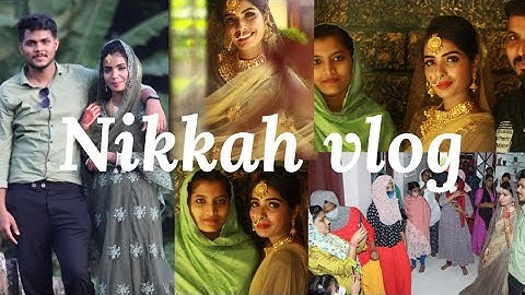 Nikkah vlog / നാത്തൂന്റെ  നിക്കാഹ്  വ്ലോഗ് / Haznas world