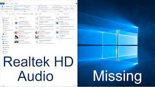 Realtek HD Audio Manager Windows 10 not Showing screenshot 5