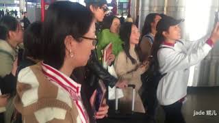 [DDV] Dimash Kudaibergen 2017/10/19 Arrived in Beijing airport 迪玛希 北京接机