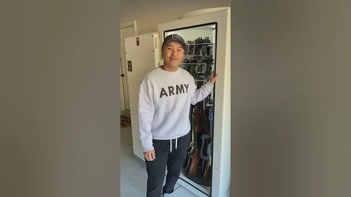WORLD CHAMPION SHOOTER KC EUSEBIO SHOWS OFF HIS PE...