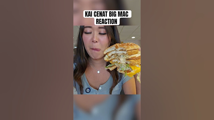 ExtraEmily Tries Kai Cenat Burger at McDonalds 🍔