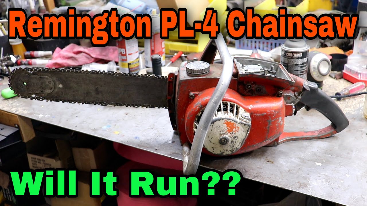 Vintage Remington PL-4 Chainsaw - Will 