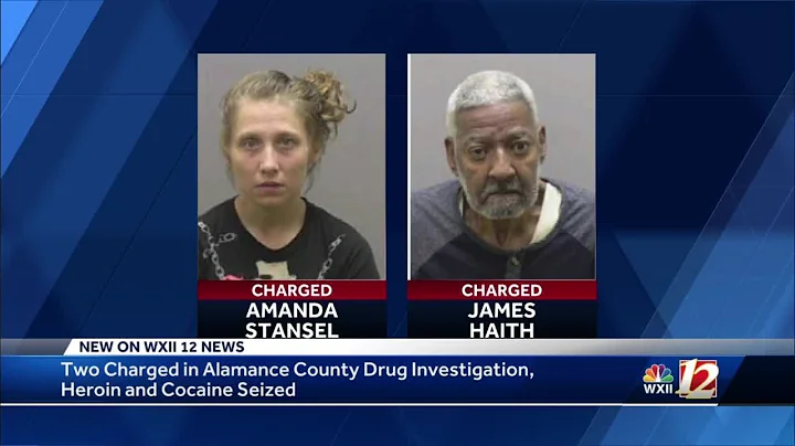 Alamance County drug arrests