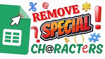 Remove Special Characters in Google Sheets (2 Easy Methods)