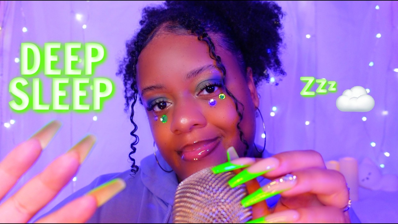 1 HOUR ASMR FOR DEEP SLEEP 😴🌙✨ | Visual Triggers Only (Lens Touching, Tracing, Light etc)