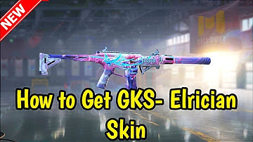 How To get GKS- Elrician skin cod mobile | cod mobile grounded event