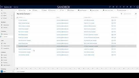 Dynamics CRM - Wave 2 2020 Navigation