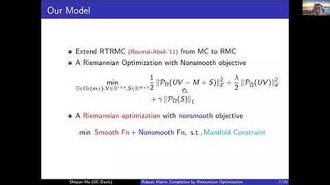 Robust Low-Rank Matrix Completion via an Alternating Manifold Proximal Gradient Continuation Method