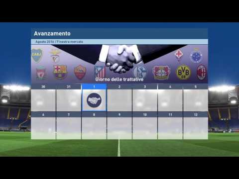 PES 2017 - Master League - Trattative