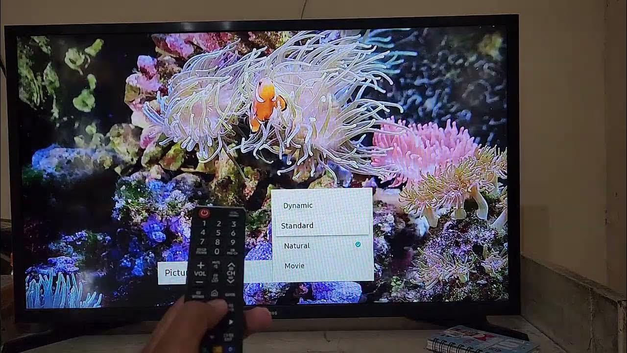 Samsung Smart TV How to Change picture mode YouTube