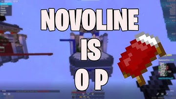 Hacking on Hypixel Bedwars with Novoline #1 (INSANE CLIENT)