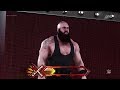 WWE2K18 VS Real Life - Braun strowman  Entrance (PS4 XBOX ONE PC)