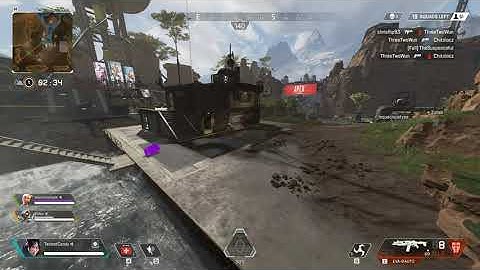 Octane so scared he jumped off the map! LOL!