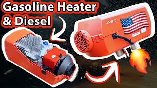 DIESEL HEATER runs on GASOLINE / PETROL! AMERICAN CHINESE Heater Review | Tear Down & Comparison