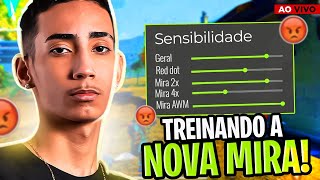 DIONIS ❤️ FREE FIRE - AO VIVO ❤️XTREINO COM O TIME❤️ VOLTEI PRO FOCO ❤️