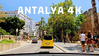 Driving Downtown To Lara Antalya 4K Uhd Turkey