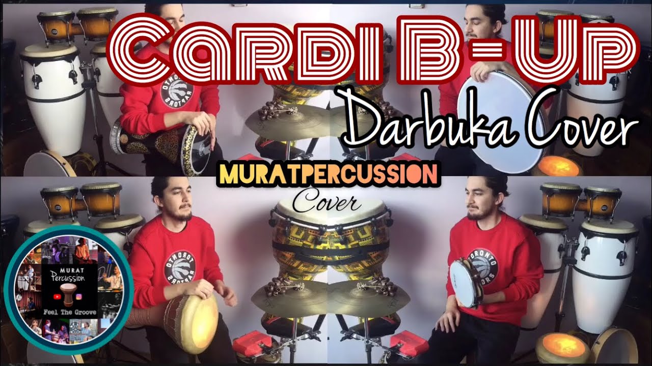 Up (Darbuka Cover) CardiB • by MuratPercussion YouTube