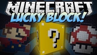 Minecraft Mody - Lucky Block - Szczęśliwy Blok ! screenshot 1