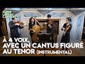 4 voix avec un cantus figur au tnor instrumental