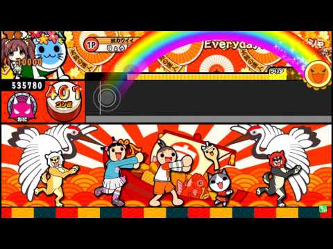【太鼓の達人】Everyday、カチューシャ (おに) 全良