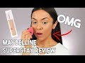Maybelline SuperStay Foundation First Impression Review - TrinaDuhra