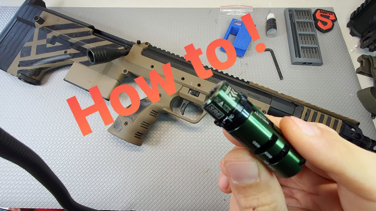 Installing Maxx hop up on SRS sniper (Extended)