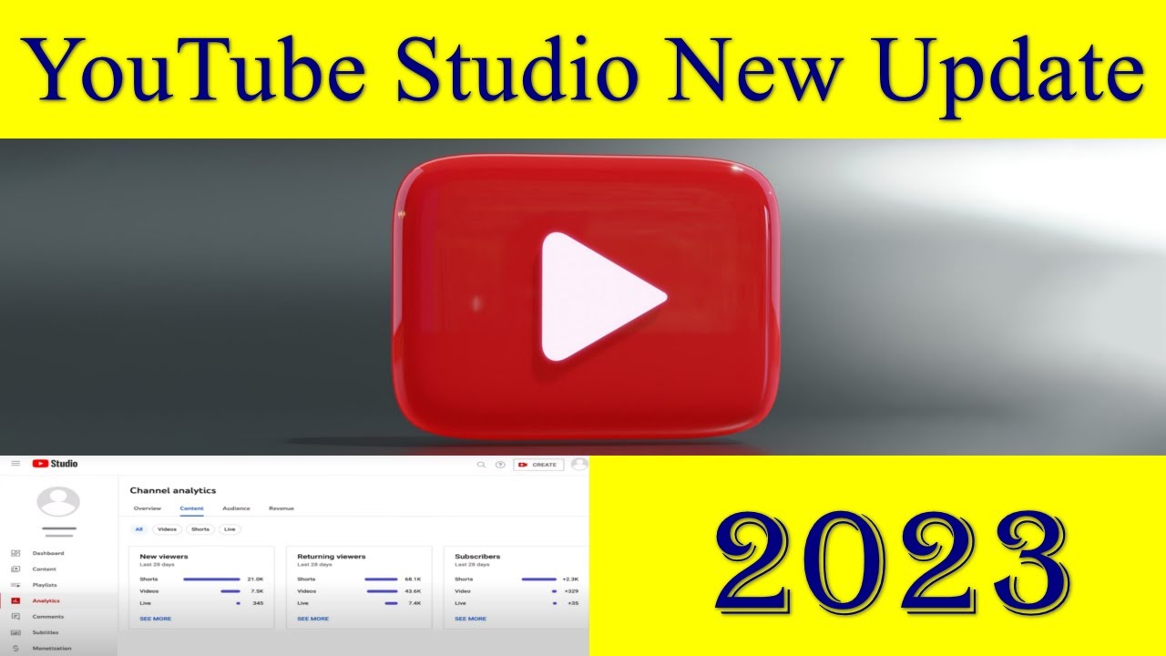 Zubi Technical || YouTube New Update 2023 || How to Grow YouTube ...