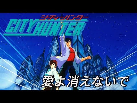 시티헌터 City Hunter 주제가 愛よ消えないで 사랑이여 사라지지 말아줘 어쿠스틱 팝 리믹스
