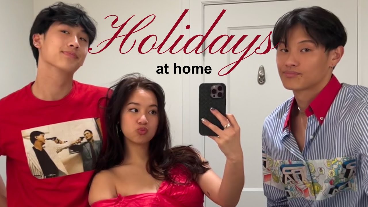 домой на праздники (приготовление еды и общение)