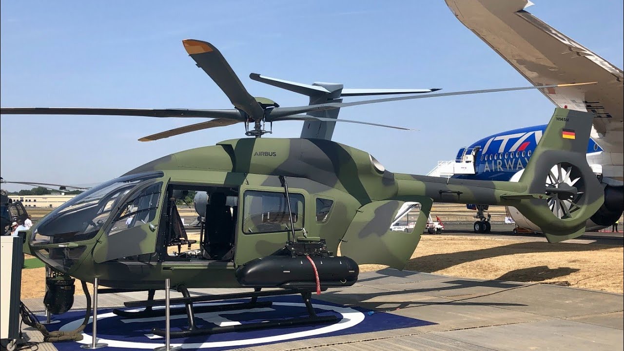 Le SAF commande 3 hélicoptères Airbus H145 5 pales de plus - Aerobuzz :  Aerobuzz