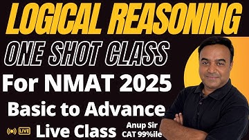LR in One Shot Class 2 for NMAT & SNAP 2025 | Complete Basics to Advanced | Learn4Exam Live ✅