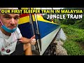 JUNGLE TRAIN & SLEEPER TRAIN Journey to Taman Negara from Kelantan! - MALAYSIA TRAVEL VLOG & GUIDE