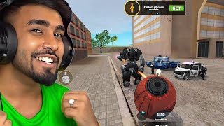 Villain Transformer & Army Officers: Rope Hero Vice Town Gameplay 2024 #182 T GAMER ✅