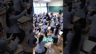 The Whole Class Started Dancing When The Teacher Turned Around 😳 #😍shorts