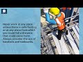 WORK AT HEIGHT | Animated Safety Videos | TECH EHS