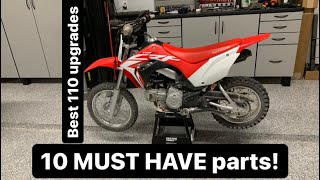 10 MUST HAVE upgrades for your crf110!