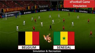 LIVE: Belgium vs Senegal | FIFA World Cup 2026 | eFootball Video Game Simulation Match screenshot 4