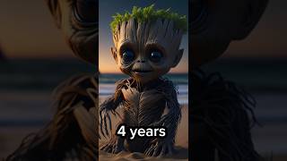 Evolution of Groot in reality @evolution_mind #shorts #evolution #groot