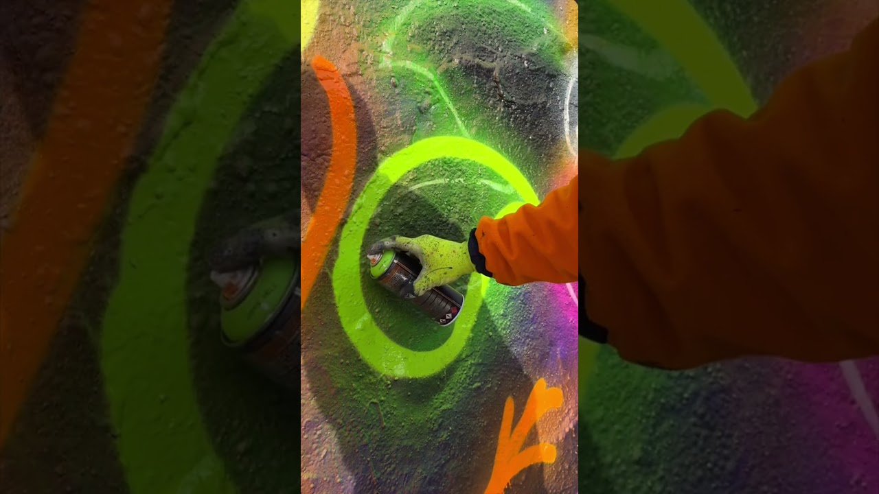 The 'Flower Pokemon' Street Art Painting!