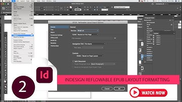 How to create a reflowable EPUB from InDesign | Quick Tutorial Video 2 #epub #indesigntutorial